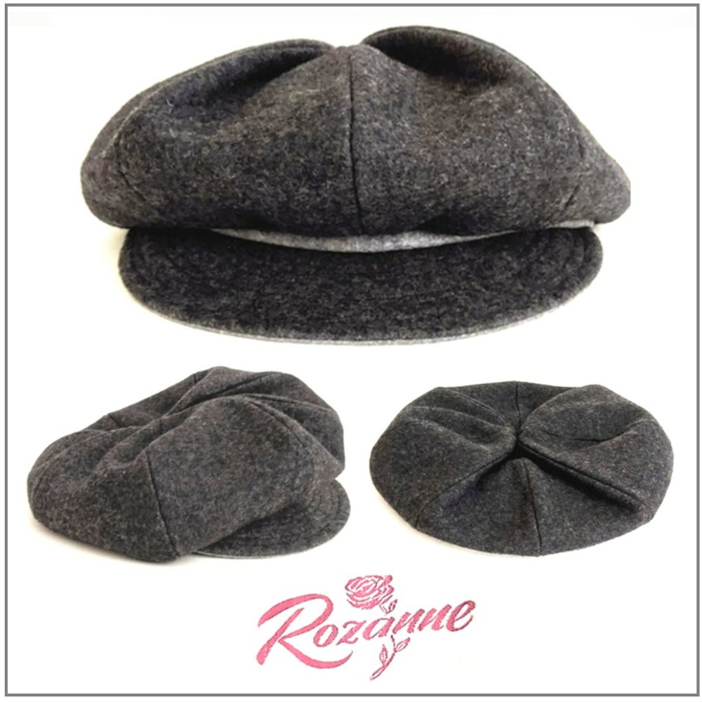 Rozanne Vintage Women's Gray Gatsby Hat